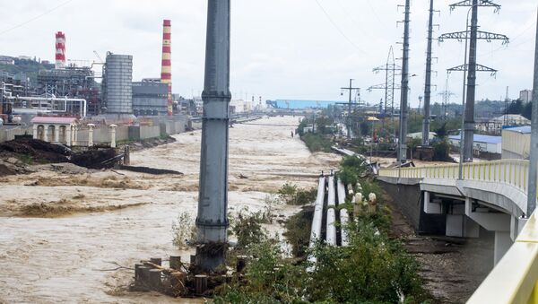 Inundación en el sur de Rusia - Sputnik Mundo