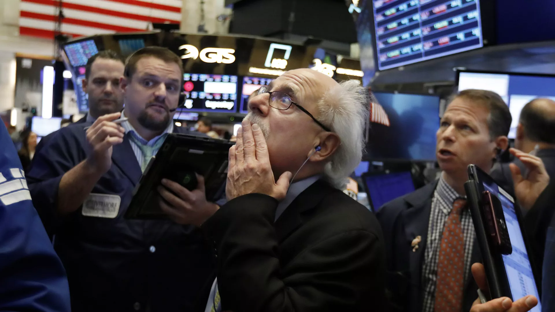 Los comerciantes en la bolsa de Nueva York  - Sputnik Mundo, 1920, 14.05.2024