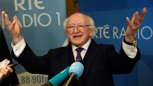 El presidente de Irlanda, Michael D. Higgins - Sputnik Mundo