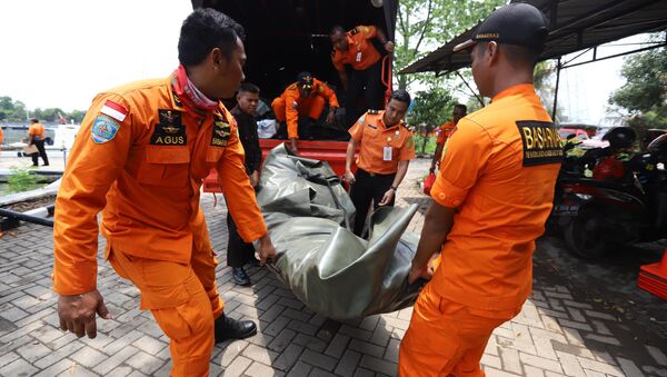 El siniestro del avión de Lion Air en Indonesia - Sputnik Mundo
