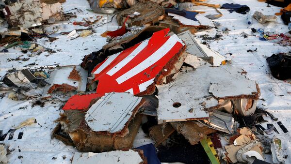 Fragmentos del avión de la compañía Lion Air siniestrado en Indonesia - Sputnik Mundo