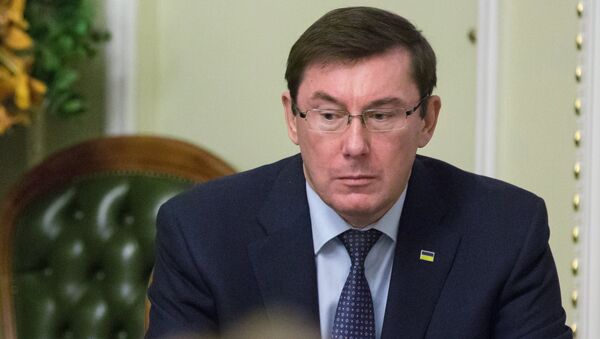 Yuri Lutsenko, el fiscal general de Ucrania - Sputnik Mundo