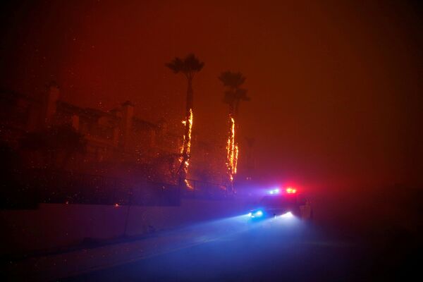 El infierno en el paraíso: los estragos de los incendios en California - Sputnik Mundo