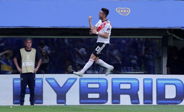 Los momentos más impactantes del superclásico de la Copa Libertadores - Sputnik Mundo