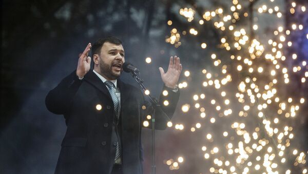 Denís Pushilin, jefe interino de la autoproclamada República Popular de Donetsk (RPD) - Sputnik Mundo