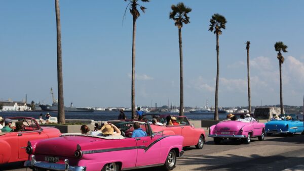 Los coches 'retro' en la Habana, Cuba - Sputnik Mundo