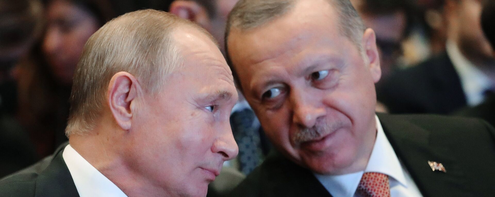 Presidente de Rusia, Vladímir Putin, y presidente de Turquía, Recep Tayyip Erdogan - Sputnik Mundo, 1920, 01.04.2022