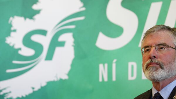 Gerry Adams, exlíder del partido Sinn Féin - Sputnik Mundo