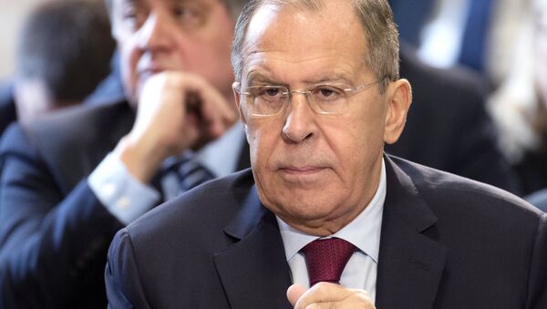 El ministro de Asuntos Exteriores ruso, Serguéi Lavrov, en Ginebra - Sputnik Mundo