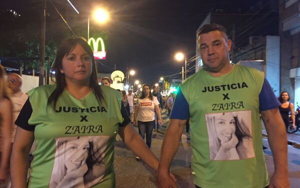 Manifestantes piden justicia por Zaira - Sputnik Mundo
