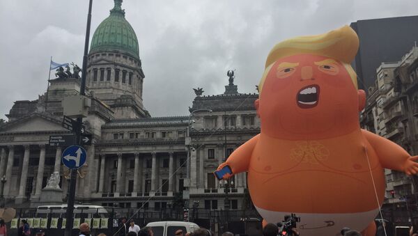 Baby Trump en Argentina - Sputnik Mundo