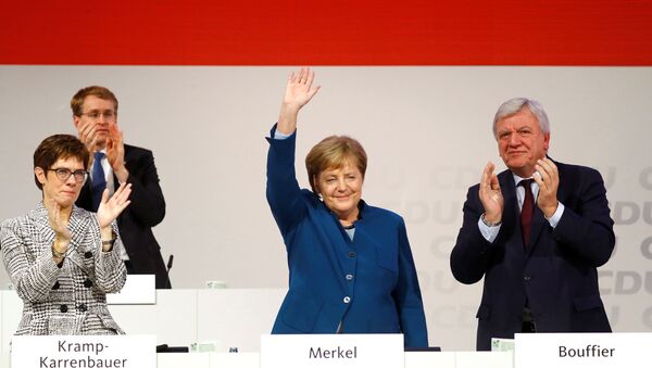 Angela Merkel, canciller federal de Alemania - Sputnik Mundo