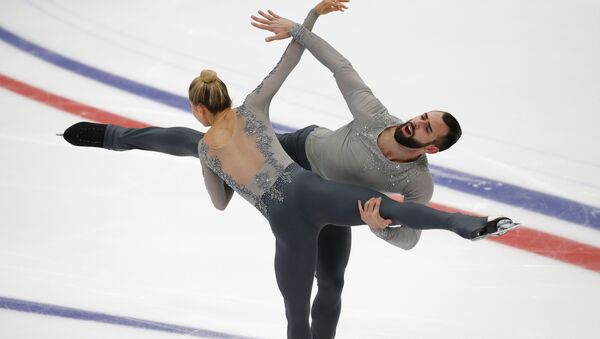 Ashley Cain y Timothy Leduc en el patinaje en parejas - Sputnik Mundo