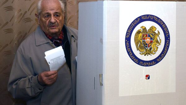 Elecciones parlamentarias en Armenia - Sputnik Mundo