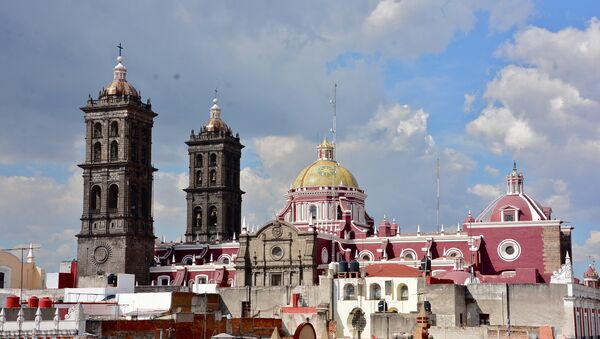La ciudad de Puebla, México - Sputnik Mundo
