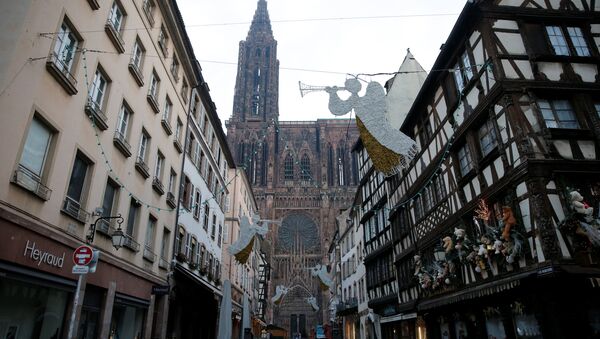 El mercado navideño de Estrasburgo - Sputnik Mundo