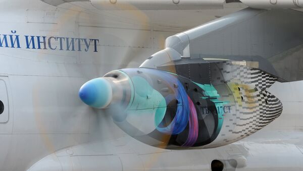 Motor TV7-117 del Il-112V, foto archivo - Sputnik Mundo