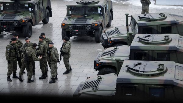 Las Fuerzas de Seguridad de Kosovo - Sputnik Mundo