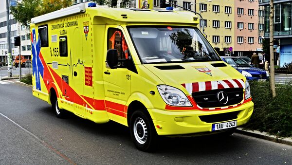 Ambulancia en la República Checa - Sputnik Mundo