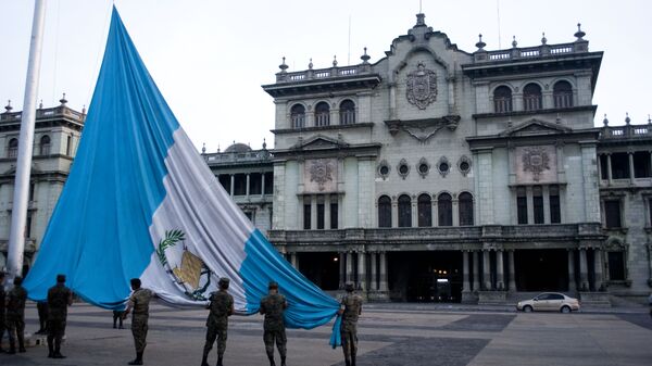 Bandera de Guatemala (archivo) - Sputnik Mundo