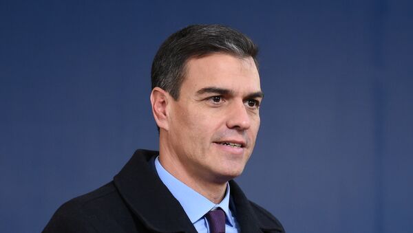 Pedro Sánchez, el presidente del Gobierno de España - Sputnik Mundo