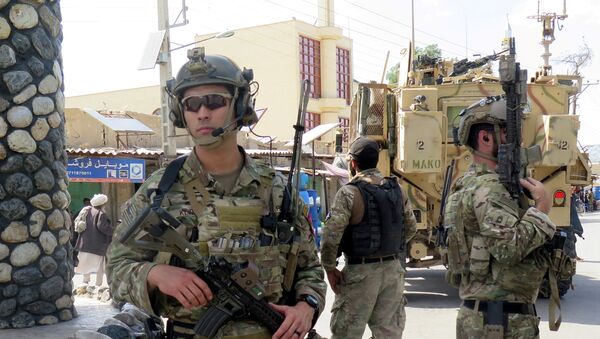 Soldados estadounidenses en Afganistán - Sputnik Mundo