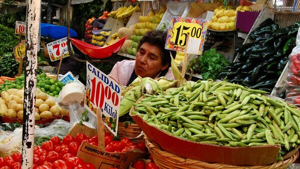 Un mercado en Puebla, Mexico - Sputnik Mundo
