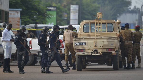 Fuerzas de seguridad en Ouagadougou, Burkina Faso (Archivo) - Sputnik Mundo
