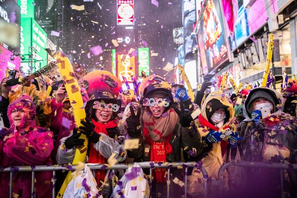 ¡Bienvenido 2019! Así celebra el planeta la llegada del Año Nuevo - Sputnik Mundo