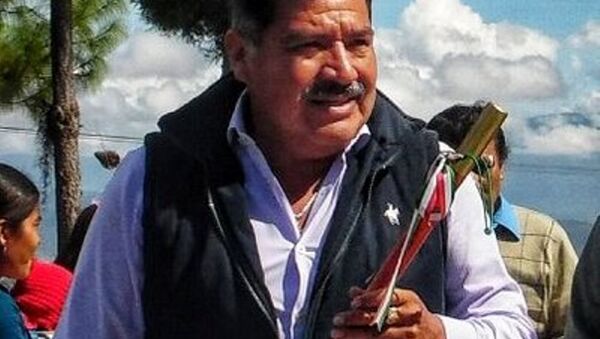 Alejandro Aparicio, presidente municipal de la ciudad de Tlaxiaco (México) - Sputnik Mundo