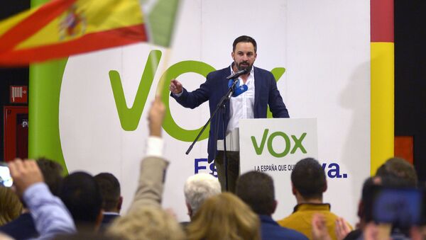 Santiago Abascal, líder del partido Vox - Sputnik Mundo