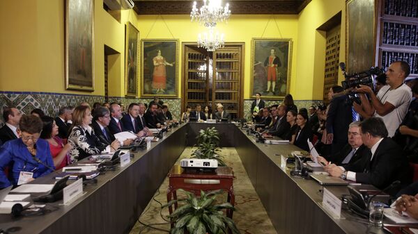 La cumbre del Grupo de Lima en la capital peruana (archivo) - Sputnik Mundo