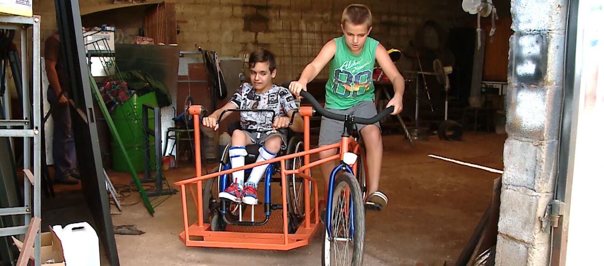Un sueño hecho realidad: un niño argentino con discapacidad podrá ‘pasear’ en bicicleta - Sputnik Mundo, 1920, 09.01.2019