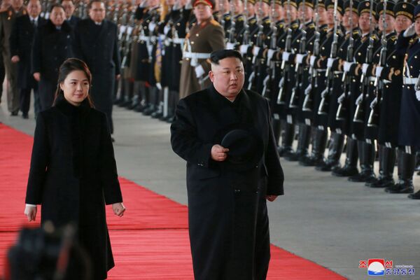 La visita 'secreta' de Kim Jong-un a Pekín, en imágenes - Sputnik Mundo