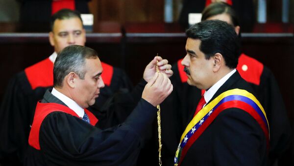 Nicolás Maduro, presidente de Venezuela, asume su segundo mandato - Sputnik Mundo