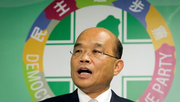 Su Tseng-chang, el nuevo primer ministro de Taiwán - Sputnik Mundo