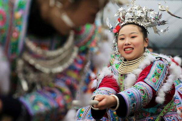Festividades de Año Nuevo en la provincia china de Guangxi - Sputnik Mundo