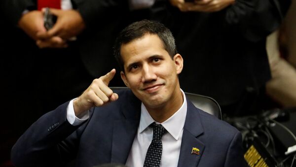 Juan Guaidó, presidente de la Asamblea Nacional de Venezuela - Sputnik Mundo
