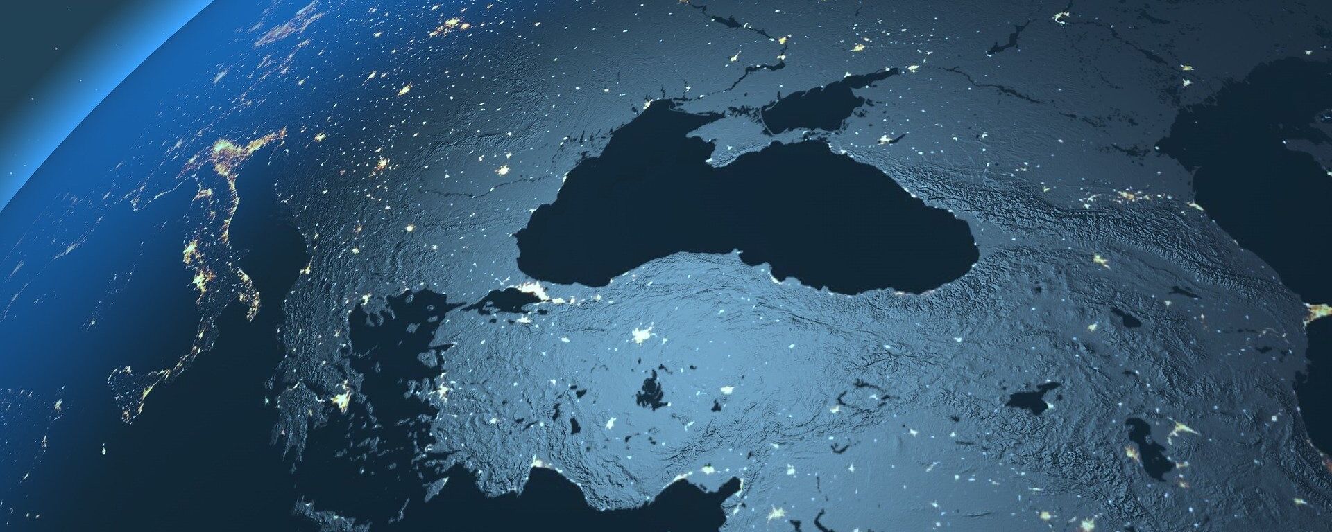 El mar Negro visto desde el espacio (imagen referencial) - Sputnik Mundo, 1920, 04.06.2021