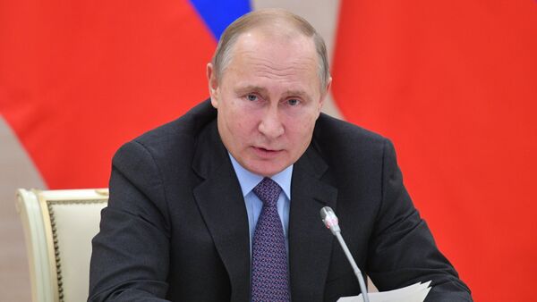 El presidente ruso, Vladímir Putin, en Kaliningrado - Sputnik Mundo