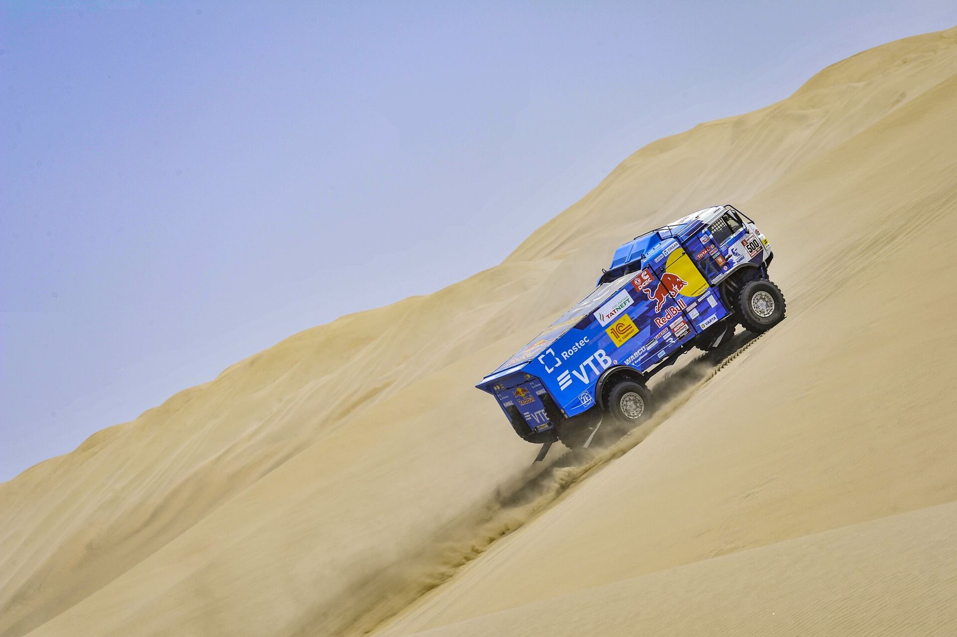 El equipo de Kamaz en el rally Dakar 2019 - Sputnik Mundo, 1920, 18.02.2021