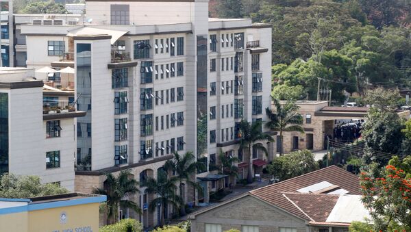 Hotel donde produjo el atentado en Nairobi, Kenia - Sputnik Mundo