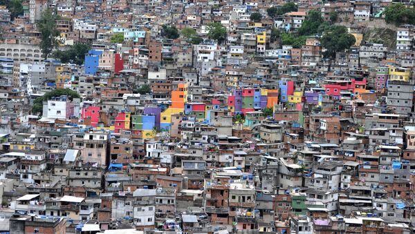 Una favela de Río de Janeiro - Sputnik Mundo