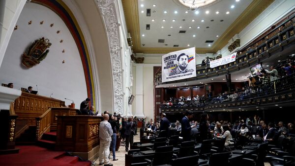 Sesión de la Asamblea Nacional en Venezuela - Sputnik Mundo