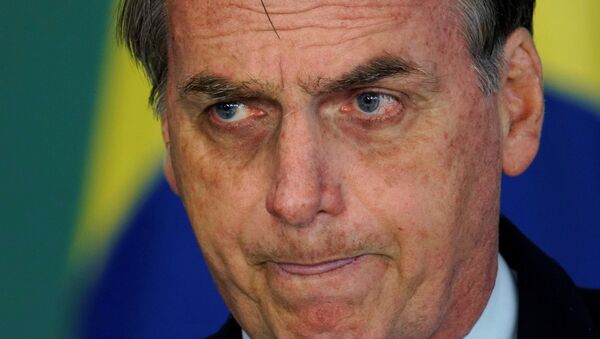 El presidente de Brasil, Jair Bolsonaro - Sputnik Mundo