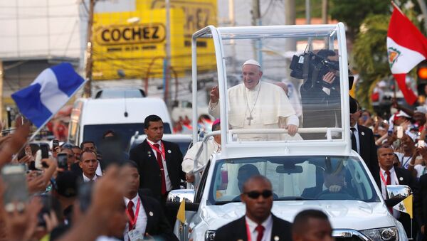 Papa Francisco en Panamá - Sputnik Mundo