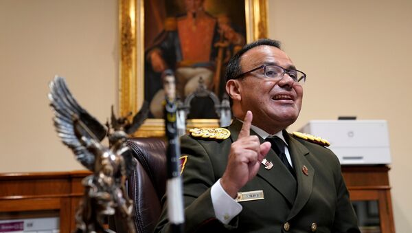 El coronel José Luis Silva, el agregado militar de Venezuela en Washington - Sputnik Mundo