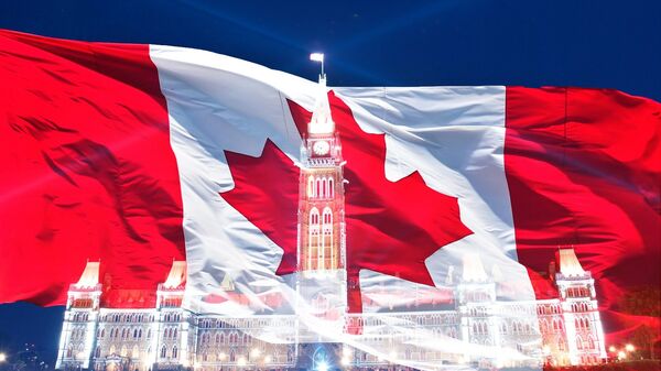 La bandera de Canadá - Sputnik Mundo