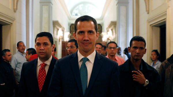 Juan Guaidó, líder opositor de Venezuela - Sputnik Mundo