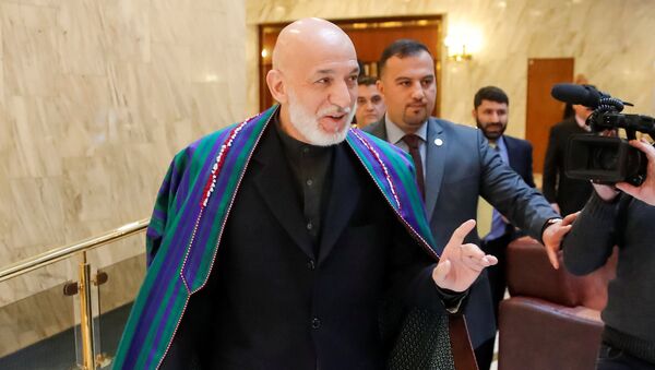 Hamid Karzai, expresidente afgano en Moscú, Rusia - Sputnik Mundo